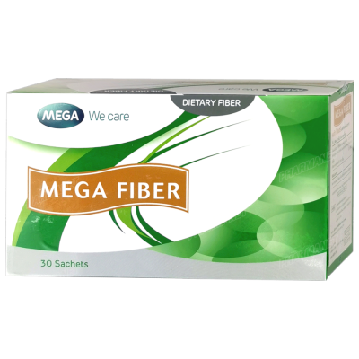 Mega fiber 30ซอง เมก้า วีแคร์ ไฟเบอร์ 30 ซอง