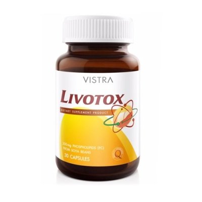 Vistra livotox 30 แคปซูล วิสทร้า ลิโวท๊อกซ์