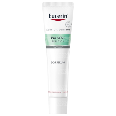 Eucerin Pro ACNE SOLUTION SOS SERUM 40ML ยูเซอริน โปร แอคเน่ โซลูชั่น เอสโอเอส เซรั่ม 40มล