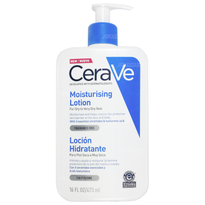 Cerave moisturising lotion 473 มล เซราวี มอยซ์เจอร์ไรซิ่ง โลชั่น สูตรสำหรับผิวธรรมดาถึงแห้ง