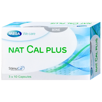 Mega we care nat cal plus 30 แคปซูล เมก้า วี แคร์ แนท แคล พลัส (สินค้าใหม่)