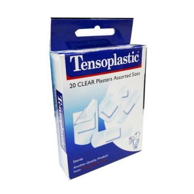 TENSOPLASTIC 20 CLEAR ใส 5 ขนาด 20 ชิ้น