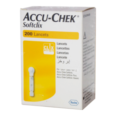 เข็มเจาะเลือด ACCU-CHEK SOFTCLIX LANCET 200'S