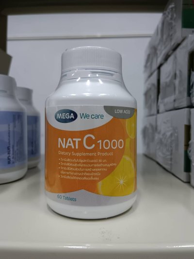 MEGA NAT C 1000MG TAB 60'S