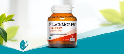 Blackmores bio calcium+D3 500mg 120 เม็ด แบลคมอร์ส ไบโอ แคลเซียม+ดี3