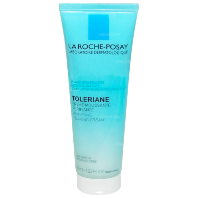 La roche posay toleriane foaming cream 125 มล ลา โรช โพเซย์ โทเลเรียน โฟมล้างหน้า