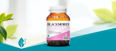 Blackmores evening primrose oil 1000mg 60 แคปซูล แบลคมอร์ส อีฟนิ่ง พริมโรส