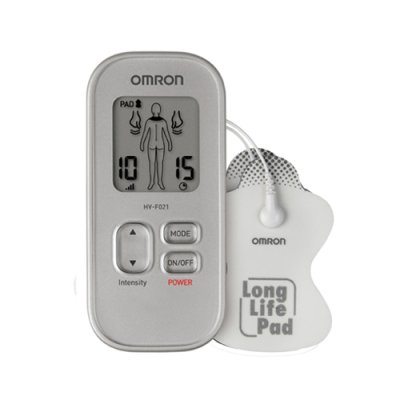 OMRON เครื่องให้การกระตุ้นเส้นประสาทผ่านผิวหนังด้วยกระแสไฟฟ้า (เครื่องนวดกระตุ้นไฟฟ้า) HV-F021