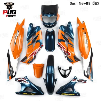 pugparts_Dash_new_เขียวG127_ส้ม_ขาว