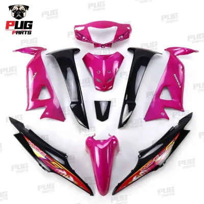 pugparts_wave100s_ชมพูบานเย็นท้ายดำบังลมดำ