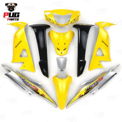 pugparts_wave100s_เหลืองท้ายเทาบังลมดำ