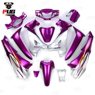 pugparts_wave125s_หัวแหลม_ทูโทน_ม่วงเกล็ดตัดเทา