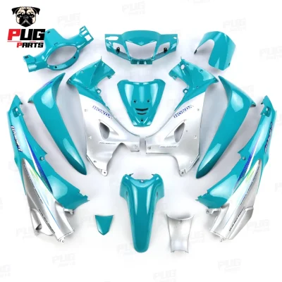 pugparts_wave125s_หัวแหลม_ทูโทน_เขียวมินท์ตัดเทา