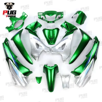pugparts_wave125s_หัวแหลม_ทูโทน_เขียวแก้วตัดเทา