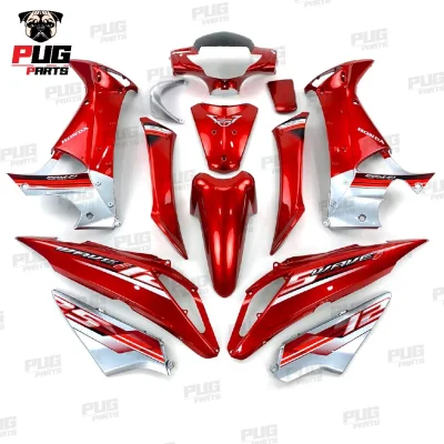 pugparts__wave125i_s_ไฟเลี้ยวบังลม_แดงแก้วตัดเทาบรอนซ์