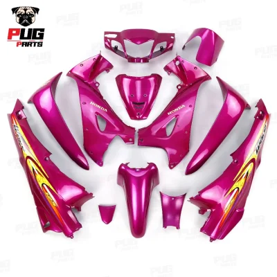  pugparts_wave125R_หัวแหลม_สีล้วน_ชมพูแก้ว