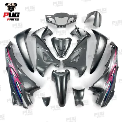  pugparts_wave125R_หัวแหลม_สีล้วน_เทาควัน