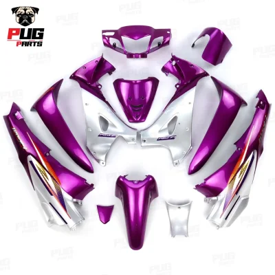 pugparts_wave125R_หัวแหลม_สีตัด_ม่วงเกล็ดตัดเทา