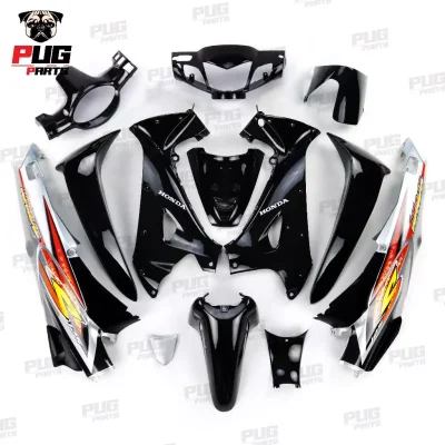 pugparts_wave125s_หัวแหลม_สีเดิม_ดำเงาท้ายเทาบอนซ์