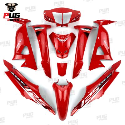 pugparts_wave125s_ไฟเลี้ยวบังลม_สีล้วน_เเดงสด