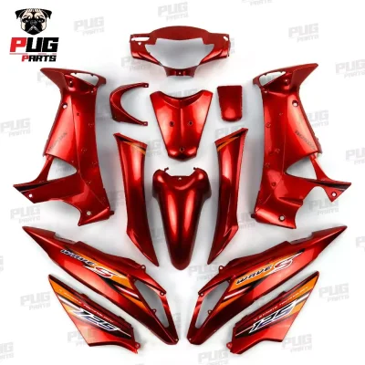 pugparts_wave125s_ไฟเลี้ยวบังลม_สีล้วน_แดงแก้ว
