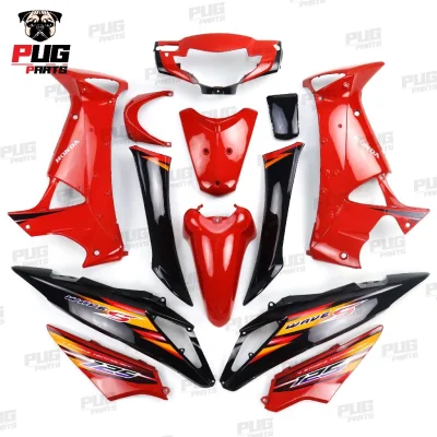 pugparts_wave125s_ไฟเลี้ยวบังลม_2007_แดงสดบังลมดำท้ายดำ