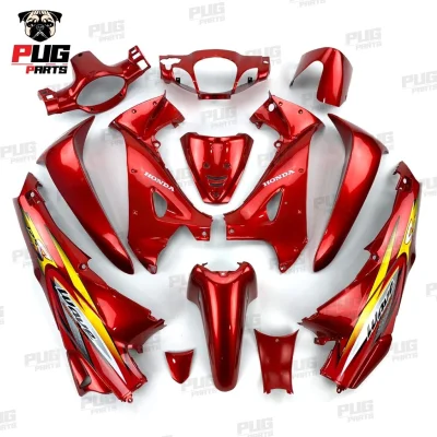 pugparts_wave125s_หัวเถิก_สีล้วน_แดงแก้ว
