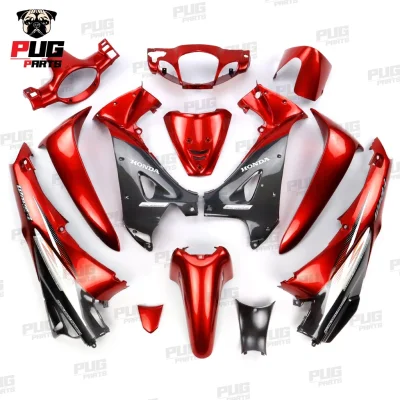  pugparts_wave125s_หัวเถืก_ทูโทน_แดงแก้วตัดเทาดำ