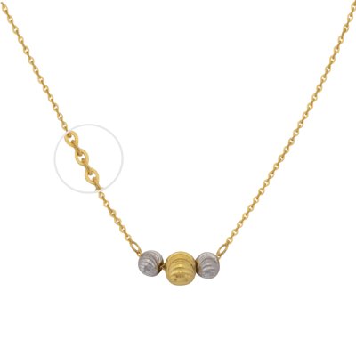 โซ่เครื่องจี้มูนคัท 2 สี