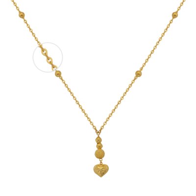 ระย้าโซ่เครื่องคั่นตุ้มจี้หัวใจ