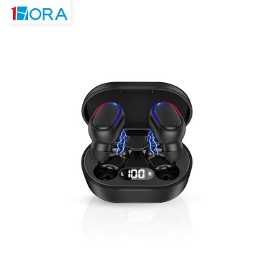 1HORA AUT114 หูฟังบลูทูธ Earbuds | หน้าจอ LED | กันน้ำ