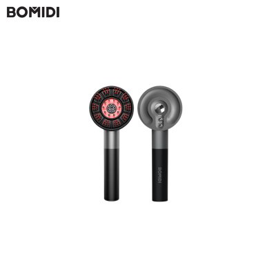 BOMIDI MG4 หวีนวดศีรษะไฟฟ้า | เร่งผมงอก | แสงสีแดง | กันน้ำ