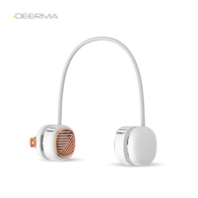 Deerma GB100 พัดลมคล้องคอไร้สาย ชาร์จไฟด้วย USB 5V