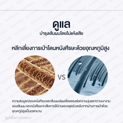 BOMIDI HD02 High-speed Hair Dryer ไดร์เป่าผมความเร็วสูง BOMIDI HD02 High-speed Hair Dryer ไดร์เป่าผมความเร็วสูง