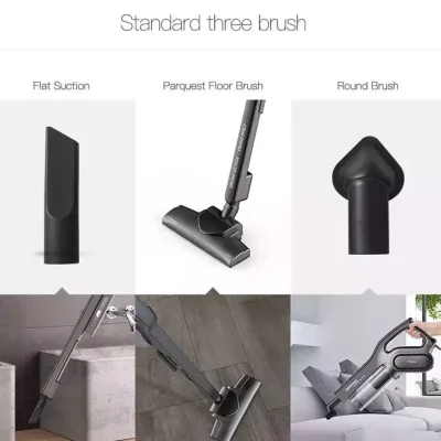 Deerma DX700 PRO เครื่องดูดฝุ่น 2IN1 พลังดูดสูงถึง 16,000 Pa