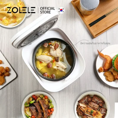 ZOLELE หม้อหุงข้าว 3L หม้อเคลือบกันติด ตั้งเวลาล่วงหน้า