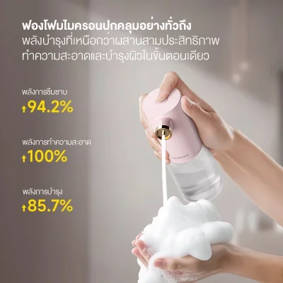 DEERMA CP01 ไร้สาย ที่ตีฟองโฟม สบู่เหลว โฟมล้างมือ/ล้างหน้า เครื่องตีโฟมไฟฟ้า Electric Foam Machin