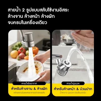 DEERMA LT01 Pressurized Faucet Water Filter หัวก๊อกกรองน้ำแรงดันสูง