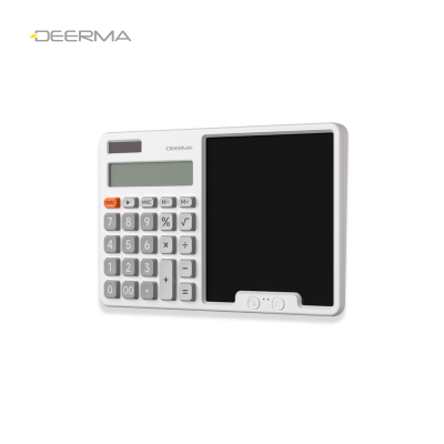 Deerma JX01 เครื่องคิดเลข 2-in-1 พร้อมกระดานเขียน LCD Notepad เครื่องคิดเลขดิจิทัล หน้าจอใหญ่ พกพาสะดวก สำหรับออฟฟิศ