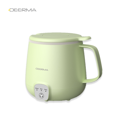 Deerma SH01 แก้วต้มน้ำไฟฟ้า หม้อต้มไฟฟ้าอเนกประสงค์ 3-in-1 อุ่นนม ต้มชุป ทำโจ๊ก ต้มน้ำเงียบใน 3 นาที พกพาสะดวก