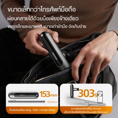 Philips Massage Gun ปืนนวดคลายกล้ามเนื้อ