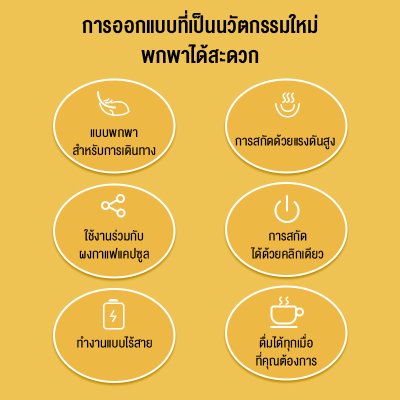 Handheld Espresso Maker เครื่องชงกาแฟแบบพกพา