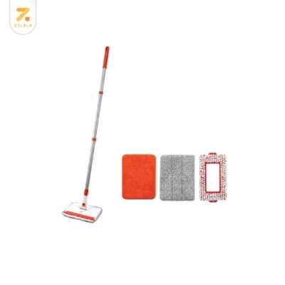 ZOLELE แปรงทำความสะอาดพื้น C5 แบบ 3 IN 1 ขจัดคราบ ถู ปัดฝุ่น รีดน้ำ มาพร้อมหัวแปรง 3 ฟังก์ชั่น เข้าตามซอกมุม บัวเชิงผนัง ได้อย่างดี หมุนได้ 360°