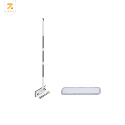 ZOLELE แปรงทำความสะอาดพื้น C5 แบบ 3 IN 1 ขจัดคราบ ถู ปัดฝุ่น รีดน้ำ มาพร้อมหัวแปรง 3 ฟังก์ชั่น เข้าตามซอกมุม บัวเชิงผนัง ได้อย่างดี หมุนได้ 360°(copy)