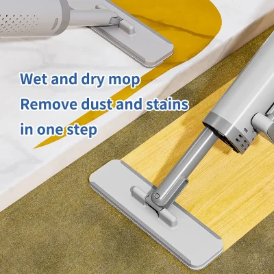 ZOLELE DM01 ไม้ถูพื้นขนาดเล็ก รีดน้ำได้เอง ไม่ต้องใช้มือบีบ