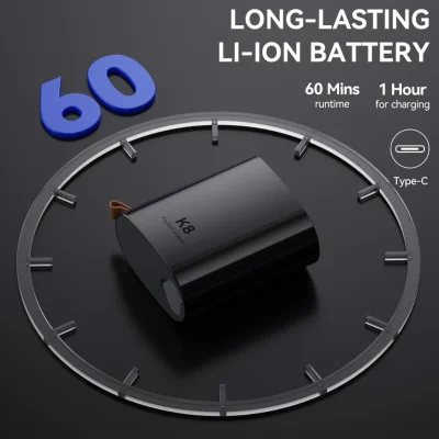 ENCHEN K8 เครื่องโกนหนวดไฟฟ้าขนาดเล็ก | กันน้ำ IPX7