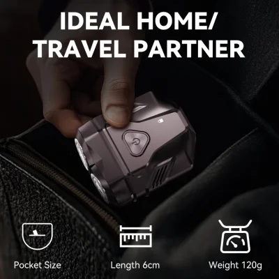 ENCHEN Mini X เครื่องโกนหนวดไฟฟ้าพกพา | กันน้ำ IPX7