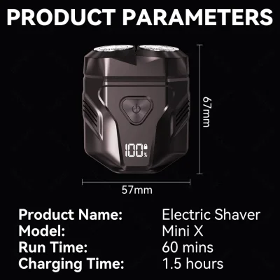 ENCHEN Mini X เครื่องโกนหนวดไฟฟ้าพกพา | กันน้ำ IPX7