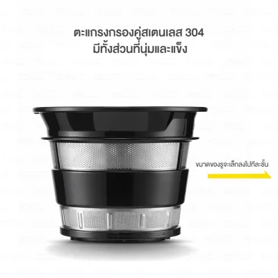 ZOLELE JM101 เครื่องคั้นน้ำผลไม้ คั้นได้ทั้งลูก