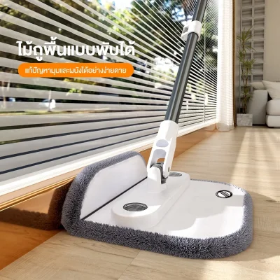 ZOLELE M20 ไม้ถูพื้นพร้อมถังปั่น แยกน้ำดี-น้ำเสีย